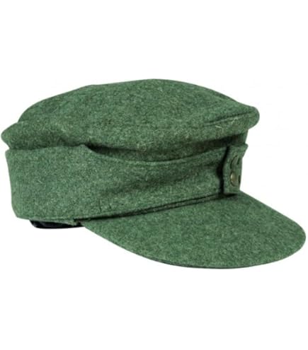 Amazon.co.jp: 旧ドイツ軍 兵下士官用 規格帽 灰色 ウール製 グレー